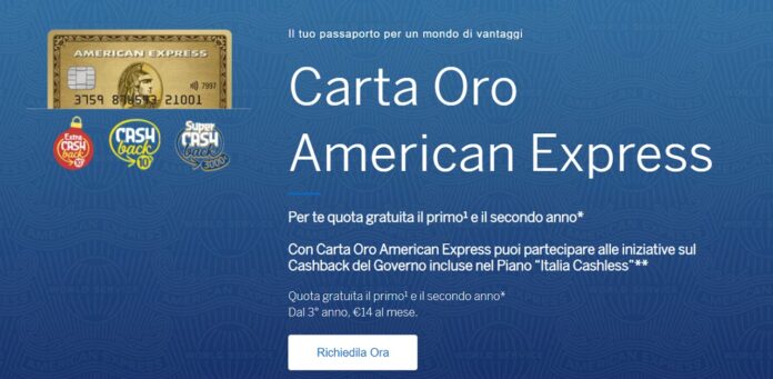American Express Carta oro recensione