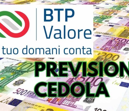 matrici banconote euro e slogan BTP Valore