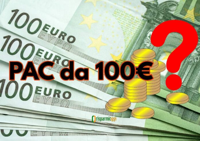 100 euro per un piano di accumulo