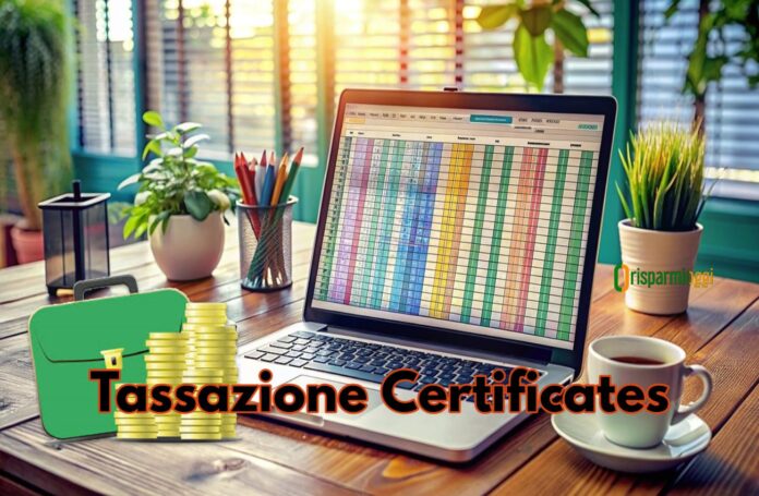 Il funzionamento della tassazione dei certificates