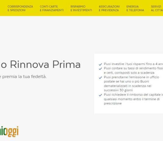 buono rinnova prima