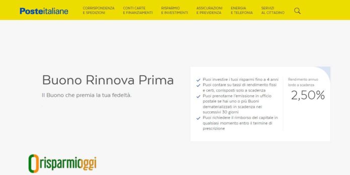 buono rinnova prima