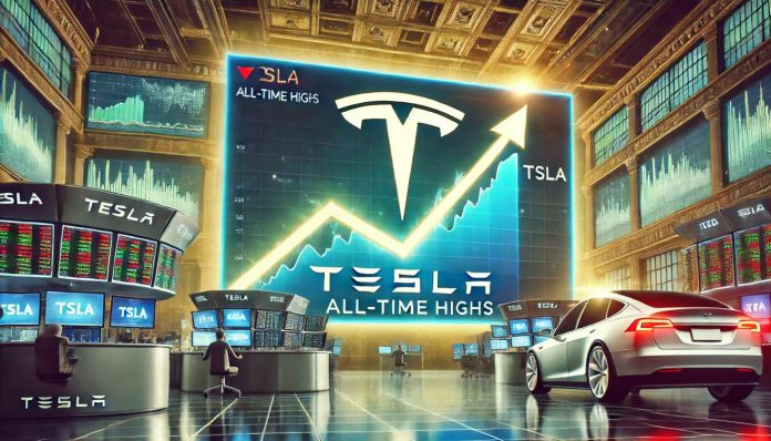 rally azioni Tesla e migliori ETF