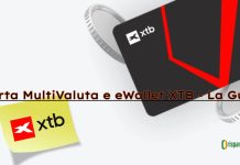 guida carta multivaluta XTB