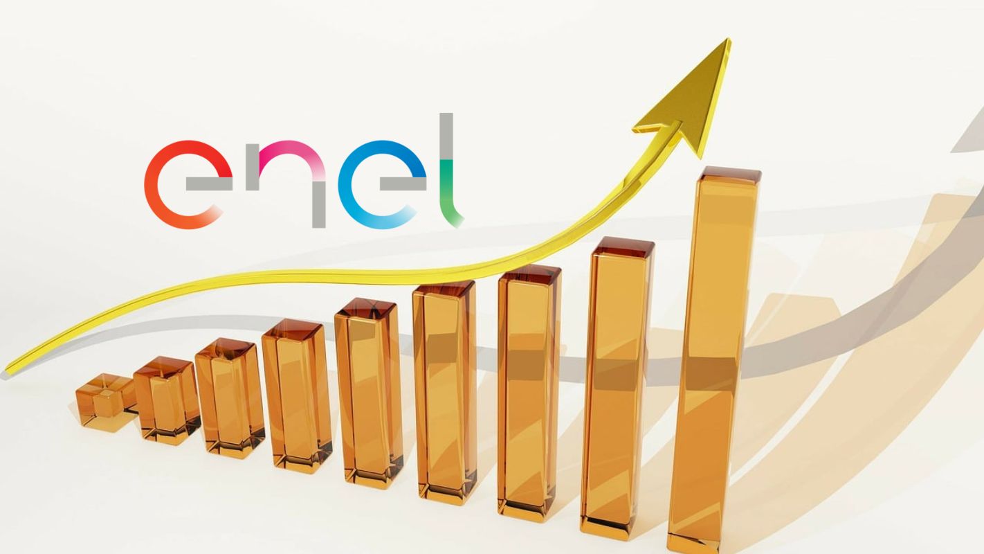 Dividendo Enel 2025: rendimento complessivo al 6,72% (saldo e acconto), cedola +9%